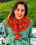 Renee Van Hoy Loom Knit eBook:  Little Scarves Too : Go Fly Kite (large print) Pattern