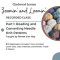 Recorded Zoom Class: Reading and Converting Needle Knit Part 1 Patterns to Looms