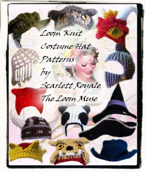  Loom Knit Hats Pattern Book, Easy Hat Patterns & How