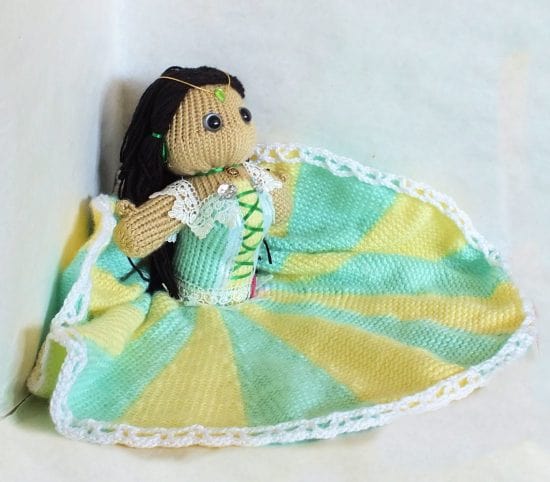 green mother of groom dresses Loom Knit ePattern: Princess Doll Blanket – CinDWood Looms