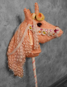 Scarlett Royale Loom Knit ePattern: Unicorn Stick Pony Pattern