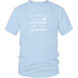 teelaunch Looming Grandma Unisex T-Shirt Swag District Unisex Shirt / Ice Blue / S Looming Swag