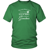 teelaunch Looming Grandma Unisex T-Shirt Swag District Unisex Shirt / Kelly Green / S Looming Swag
