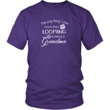 teelaunch Looming Grandma Unisex T-Shirt Swag District Unisex Shirt / Purple / S Looming Swag