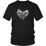 teelaunch Looming is a Work of Heart Unisex T-shirt Swag District Unisex Shirt / Black / S Looming Swag