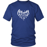 teelaunch Looming is a Work of Heart Unisex T-shirt Swag District Unisex Shirt / Royal Blue / S Looming Swag