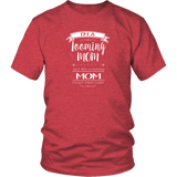 teelaunch Looming Mom is Cooler with Loom\Yarn Unisex t-shirt Swag District Unisex Shirt / Heather Red / S Looming Swag