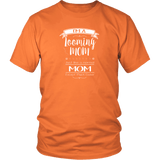 teelaunch Looming Mom is Cooler with Loom\Yarn Unisex t-shirt Swag District Unisex Shirt / Orange / S Looming Swag