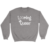 teelaunch Looming Queen Crewneck Sweatshirt Loom Knitting Swag Crewneck Sweatshirt / Sport Grey / S Looming Swag