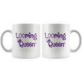 teelaunch Looming Queen Mug CinDwood Swag Purple Looming Swag